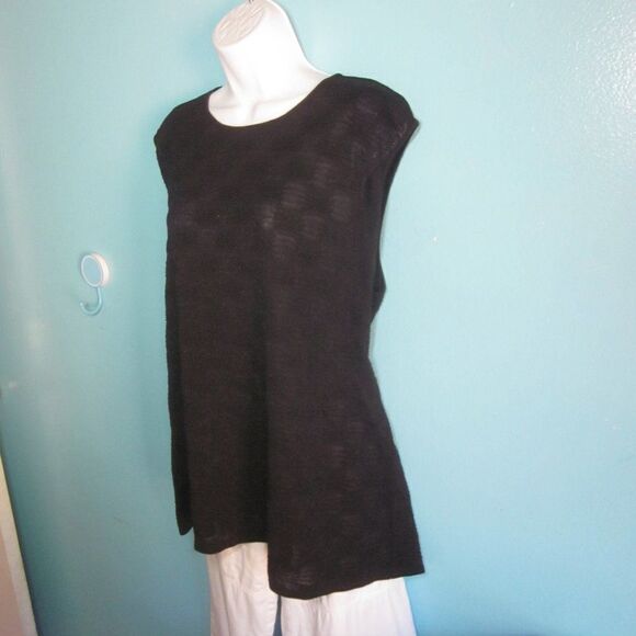Gispa Knit Tank Womans Size 2X  Italian 48" Bust Textured Top - Picture 1 of 13